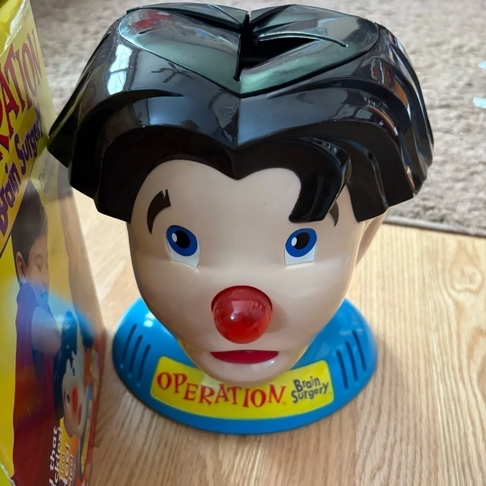 Operation Brain Surgery Milton Bradley Electronic Game 2001 Vintage
